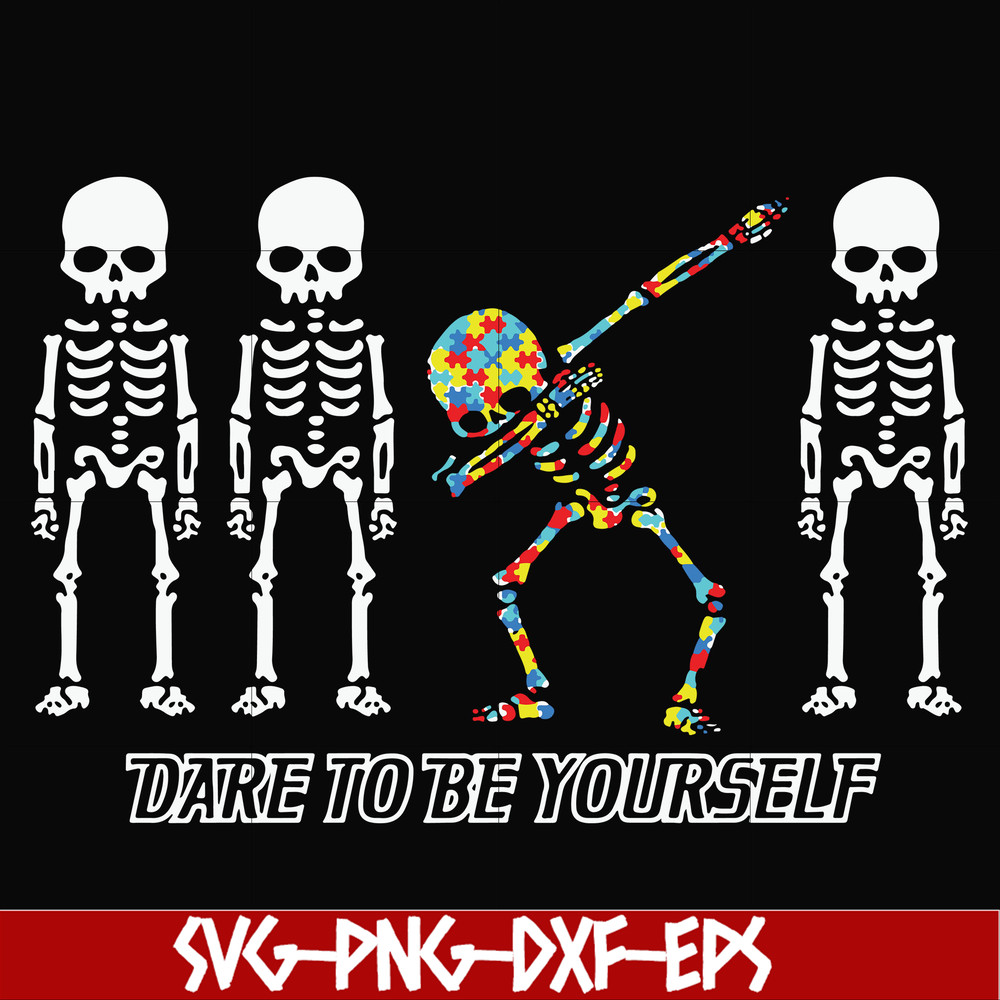 FN00057-Dare to be yourself svg, png, dxf, eps file FN00057.jpg