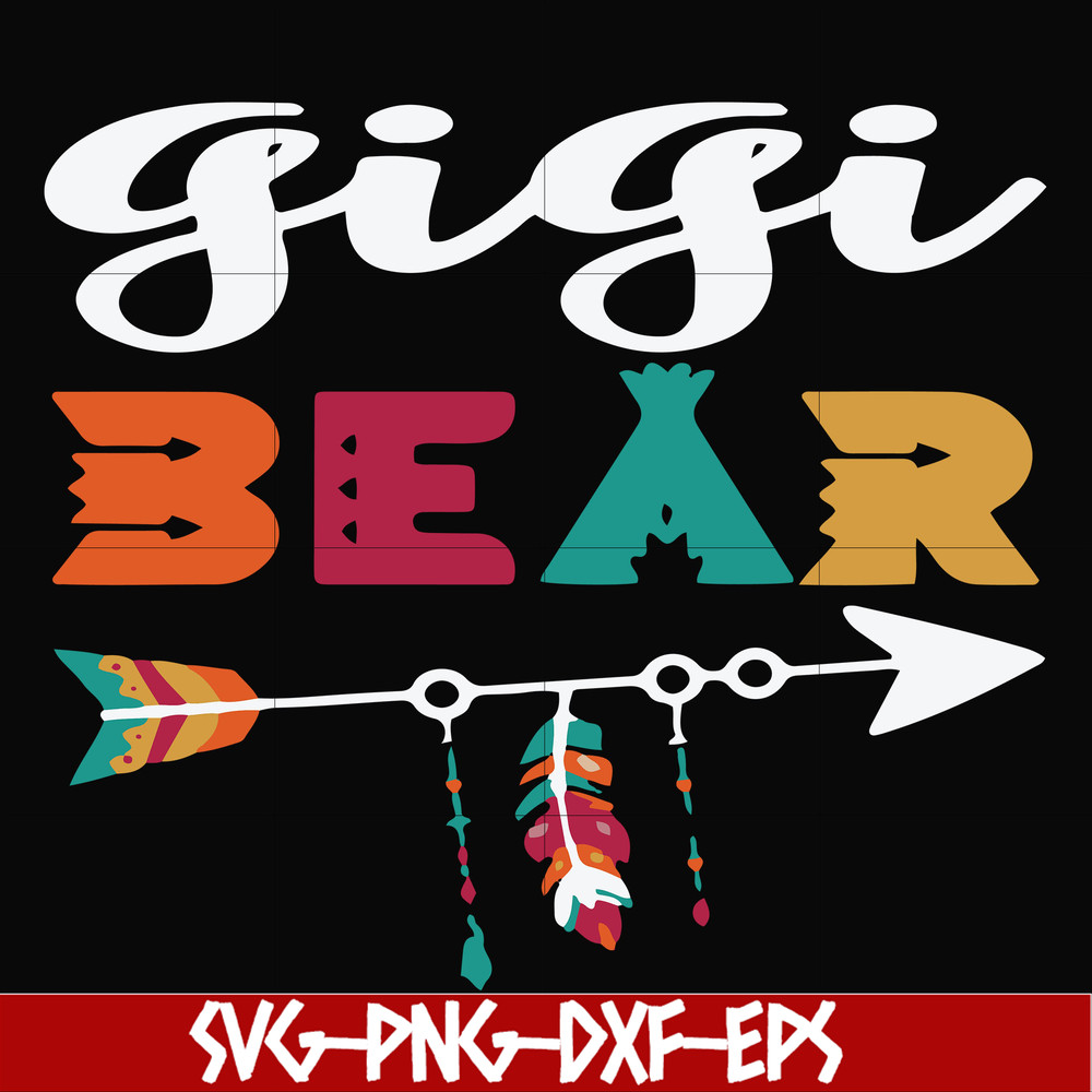 FN000698-Gigi bear svg, png, dxf, eps file FN000698.jpg