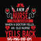FN000916-A new nurse gets scared when a doctor yells an old nurse yells back svg, png, dxf, eps file FN000916.jpg