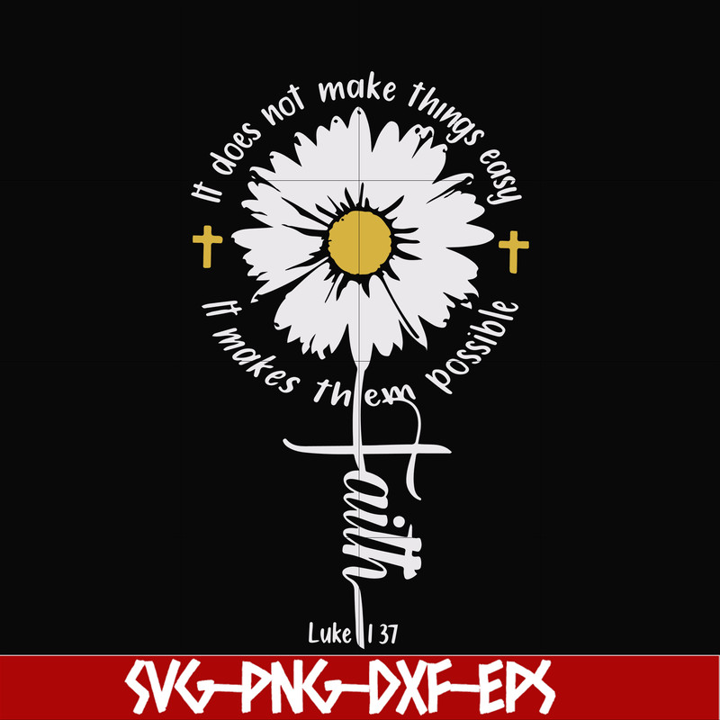 FN000990-It does not make things easy it makes them possible svg, png, dxf, eps file FN000990.jpg