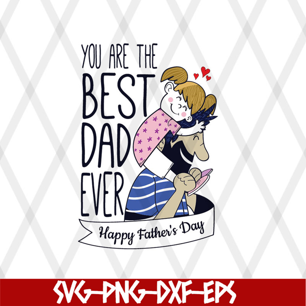 FTD08062103-Fathers Day T Shirt Best Dad Ever Father Daughter Love Mens svg, png, dxf, eps digital file FTD08062103.jpg