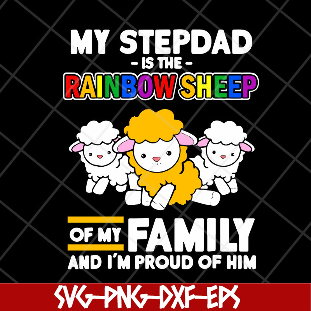 FTD13052130-My stepdad is rainbow sheep of family svg, png, dxf, eps digital file FTD13052130.jpg