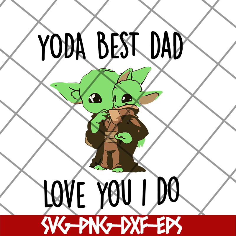 FTD19052114- yoda best dad svg, png, dxf, eps digital file FTD19052114.jpg
