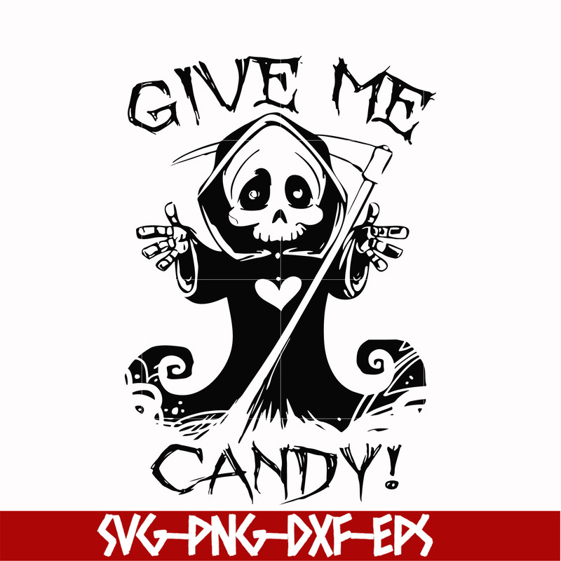 HLW0012-give me candy svg, halloween svg, png, dxf, eps digital file HLW0012.jpg