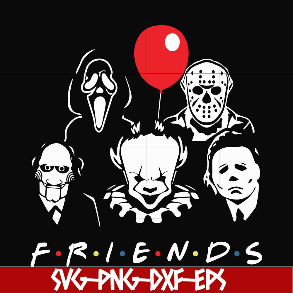 HLW0082-Friends svg, png, dxf, eps digital file HLW0082.jpg