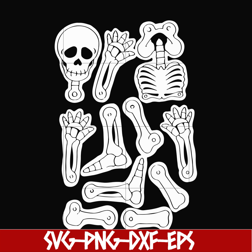 HLW2207208-Glow in the dark skeleton svg, halloween svg, png, dxf, eps digital file HLW2207208.jpg
