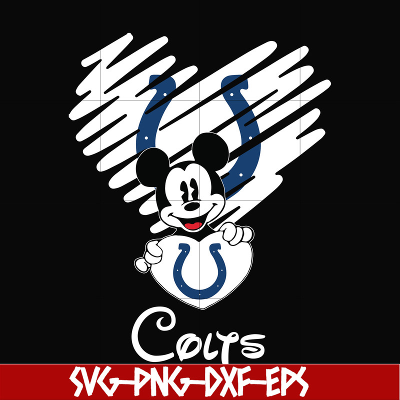 NNFL0037-Colts heart svg, png, dxf, eps digital file NNFL0037.jpg