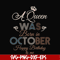 BD0081-A Queen Was Born In October Happy Birthday To Me svg, png, dxf, eps digital file BD0081.jpg