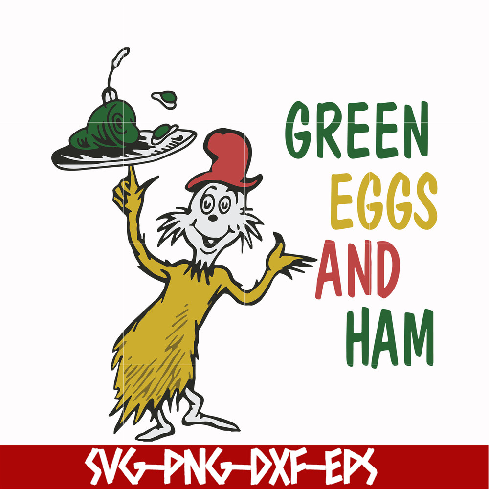 DR000126-Green eggs and ham svg, png, dxf, eps file DR000126.jpg