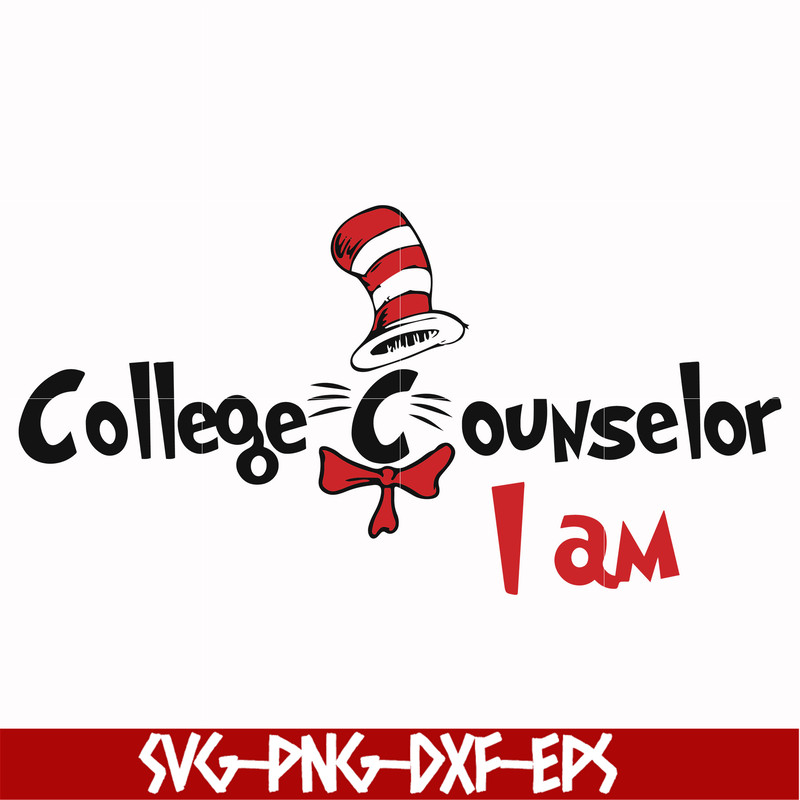 DR000134-College Counselor I am svg, png, dxf, eps file DR000134.jpg