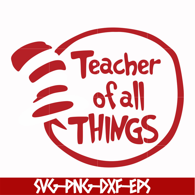 DR00044-Teacher of all things svg, png, dxf, eps file DR00044.jpg