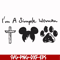FN000301-I'm a simple woman svg, png, dxf, eps file FN000301.jpg