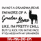 FN000441-I'm not a grandma bear I'm more of a grandma llama svg, png, dxf, eps file FN000441.jpg