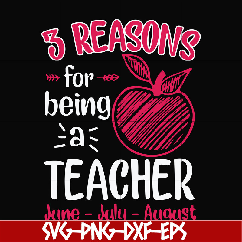 FN000630-3 reasons for being a teacher svg, png, dxf, eps file FN000630.jpg