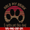 FN000691-Hold my drink I gotta pet this dog svg, png, dxf, eps file FN000691.jpg