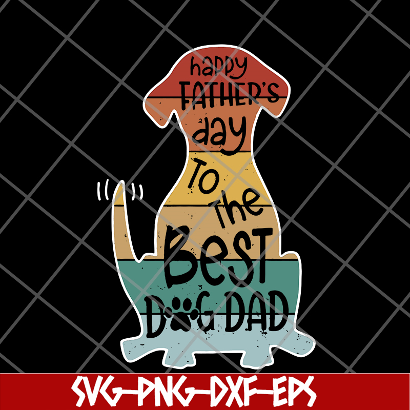 FTD10062126-The best dog dad svg, png, dxf, eps digital file FTD10062126.jpg