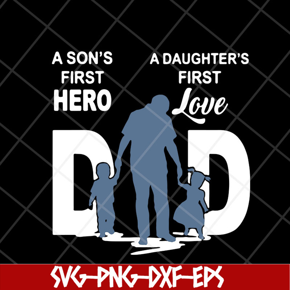 FTD13052109-a son's first hero dsvg, png, dxf, eps digital file FTD13052109.jpg