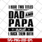 FTD29052120-i have two titles dad and papa svg, png, dxf, eps digital file FTD29052120.jpg
