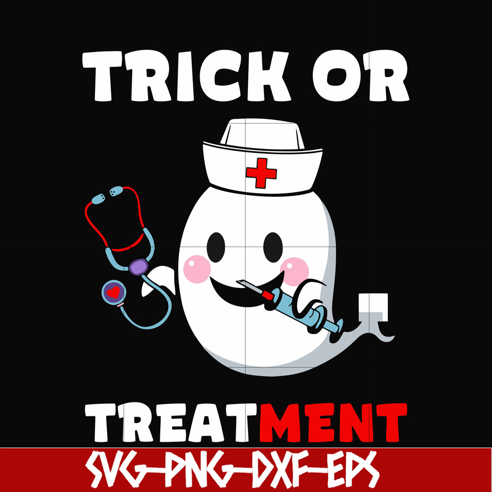 HLW0006-trick or treatment svg, halloween svg, png, dxf, eps digital file HLW0006.jpg