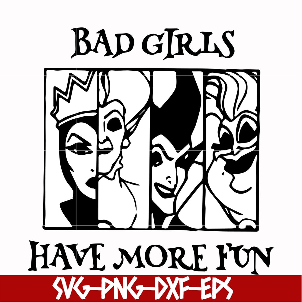 HLW0135-bad girls have more fun svg, png, dxf, eps digital file HLW0135.jpg