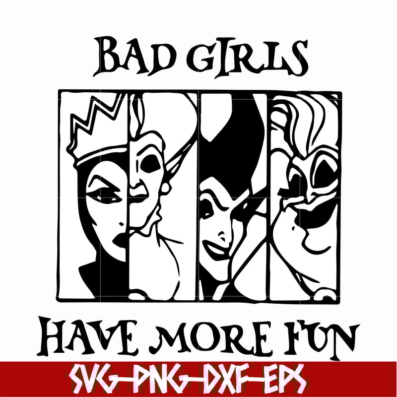 HLW0135-bad girls have more fun svg, png, dxf, eps digital file HLW0135.jpg