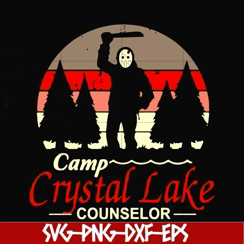 HLW0146-Camp crystal lake counselor svg, png, dxf, eps digital file HLW0146.jpg