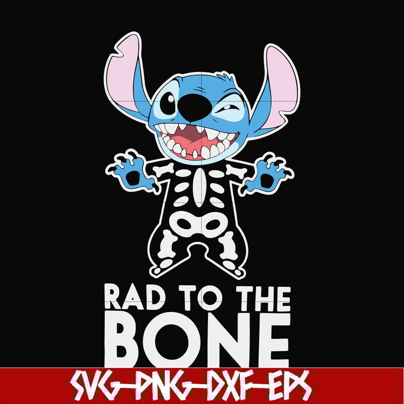HLW2207206-Stitch Skeleton svg, halloween svg, png, dxf, eps digital file HLW2207206.jpg