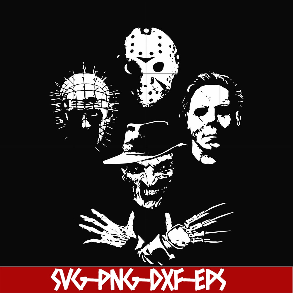 HLW2307207-Scary Friends Horror svg, Halloween svg, png, dxf, eps digital file HLW2307207.jpg