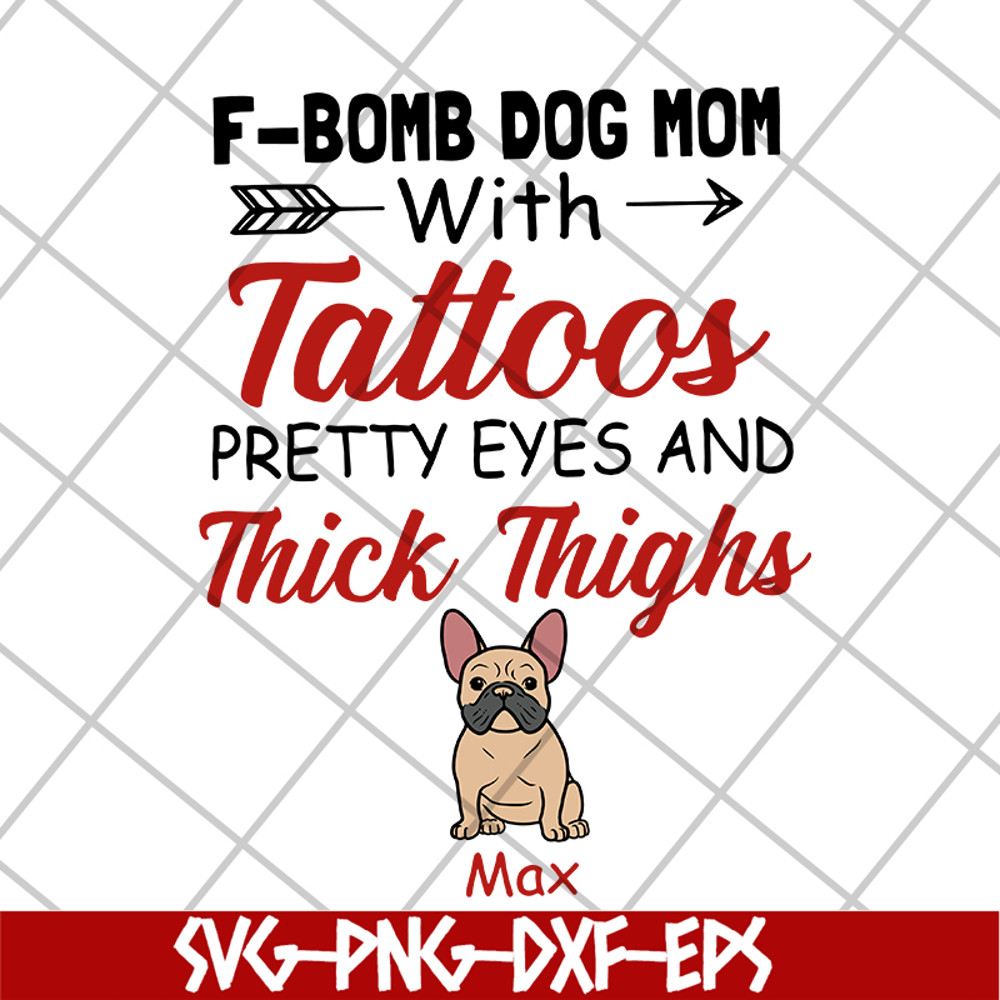 MTD10042106-f bomb dog mom svg, Mother's day svg, eps, png, dxf digital file MTD10042106.jpg