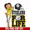 NFL0000169-Steelers for life, svg, png, dxf, eps file NFL0000169.jpg