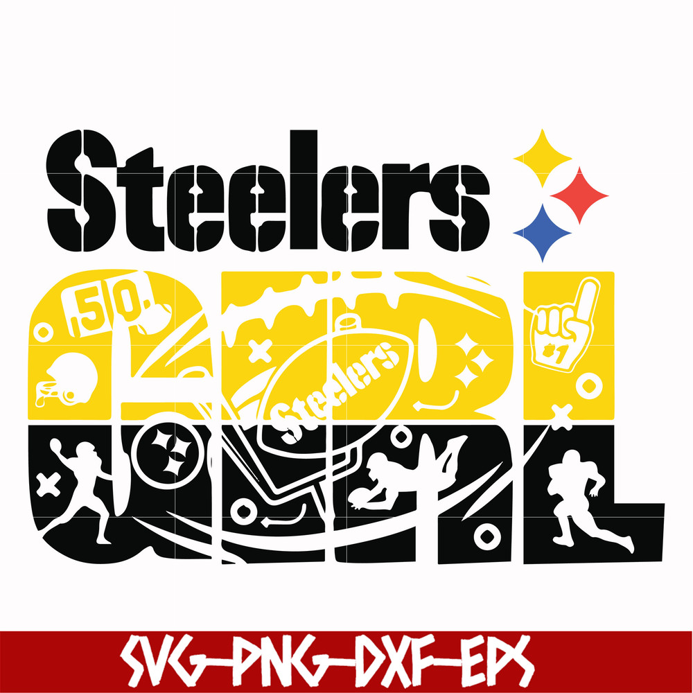 NFL0000177-Steelers girl, svg, png, dxf, eps file NFL0000177.jpg
