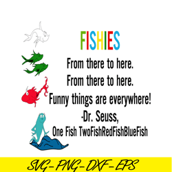 fishies from there to here svg, dr seuss svg, dr seuss quotes svg ds2051223249