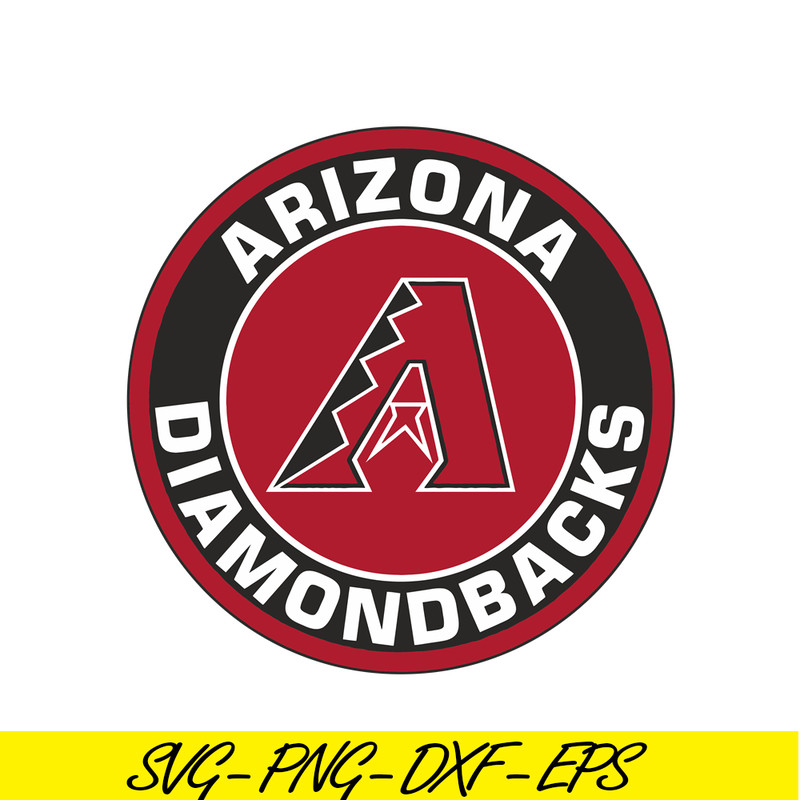 MLB30112308-Arizona Diamondbacks Logo SVG PNG DXF EPS AI, Major League Baseball SVG, MLB Lovers SVG MLB30112308.png