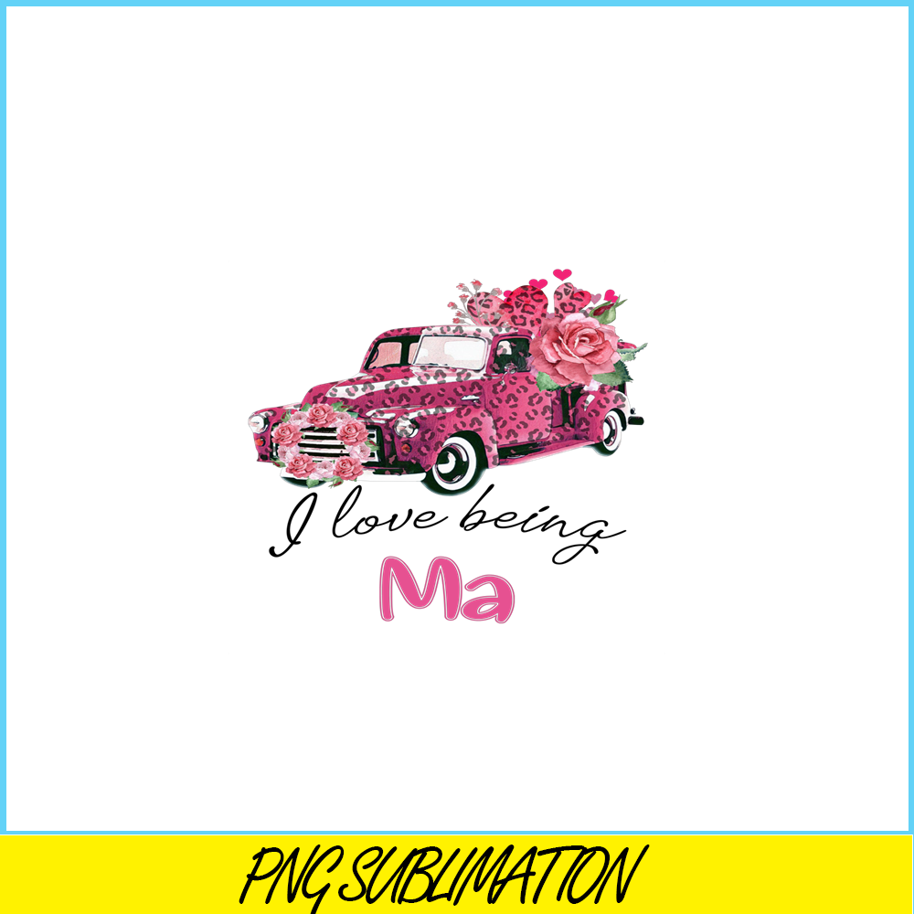 VLT19102351-I Love Being Ma PNG, Pink Valentine PNG, Valentine Holidays PNG.png
