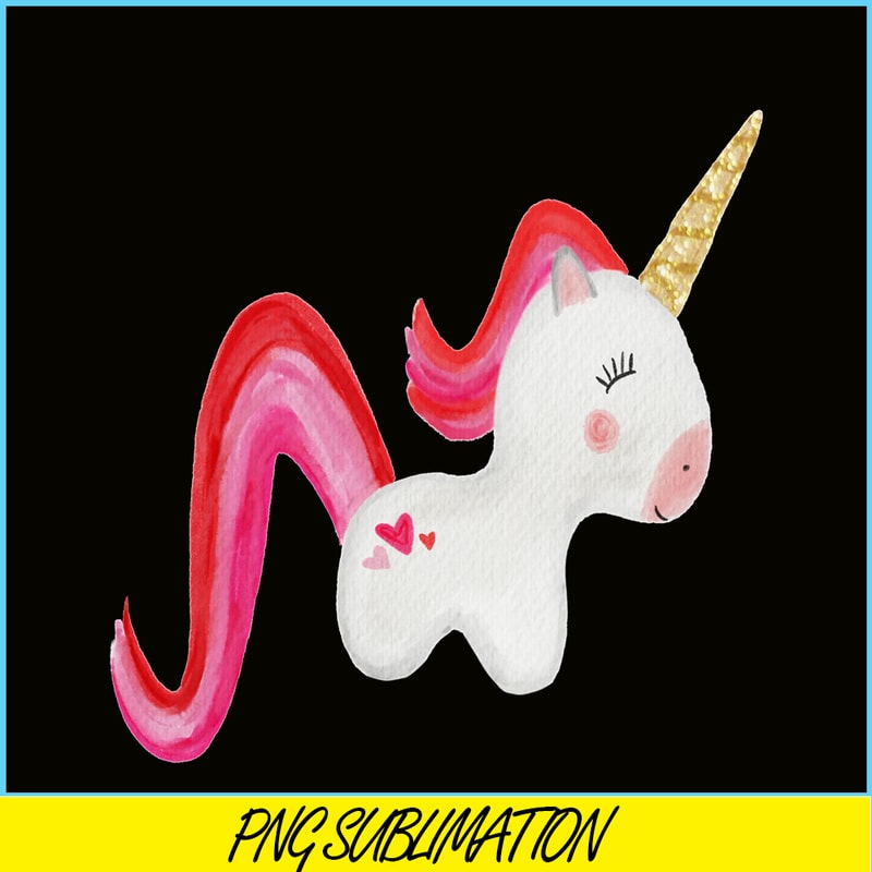 VLT211023109-Unicorn PNG, Sweet Valentine PNG, Valentine Holidays PNG.png