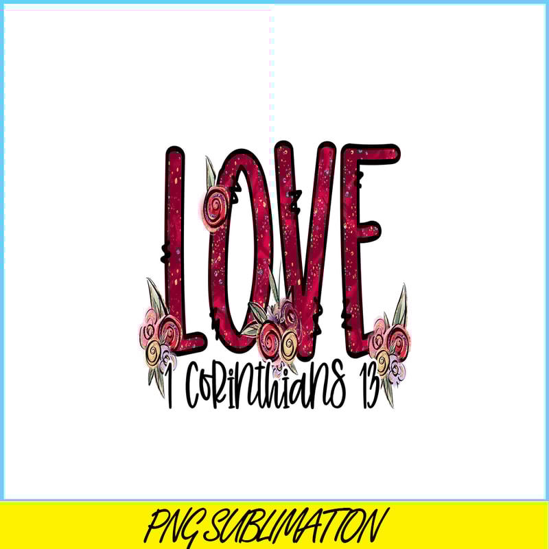 VLT21102319-Love Corinthians PNG, Retro Valentine PNG, Valentine Holidays PNG.png
