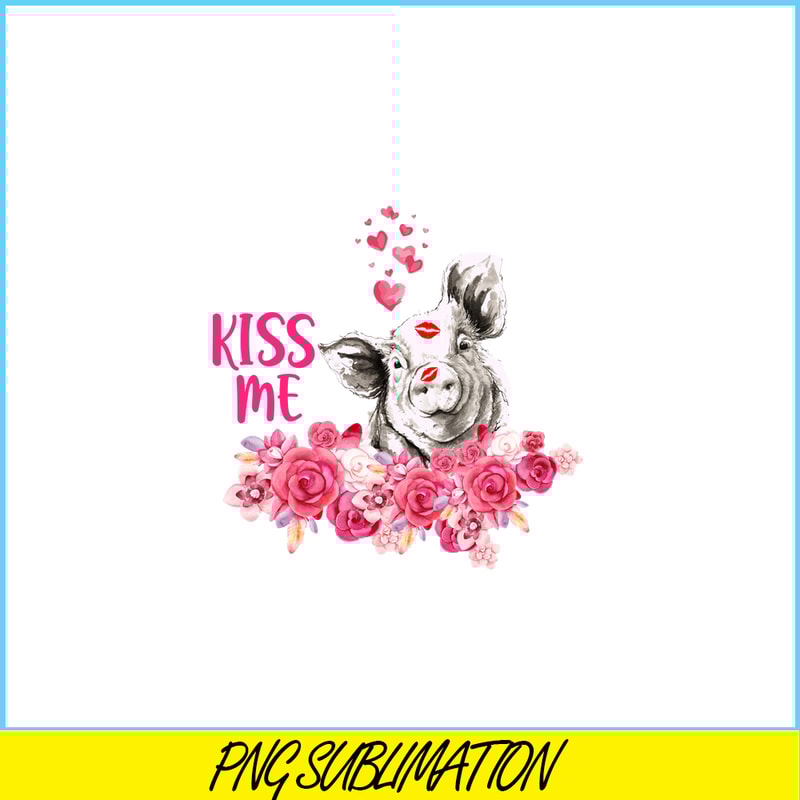 VLT21102376-Kiss Me PNG, Sweet Valentine PNG, Valentine Holidays PNG.png