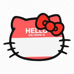 Hello Kitty Svg, Hello Kitty Face Svg, Hello Kitty Sticker Png, Svg Hello Kitty