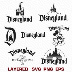 Disney Castle Logo Svg, Png, Cricut Designs