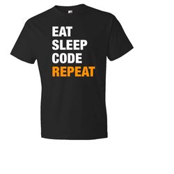 engineer gift. eat sleep code repeat shirt. funny