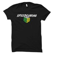 speedcubing shirt. rubik shirt. cubing shirt. cuber gift.