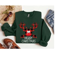 merry christmas deer sweatshirt, merry christmas reindeer sweatshirt,