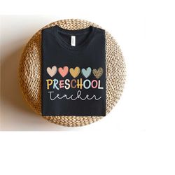 preschool teacher shirt, hello preschool shirt, preschool crew,
