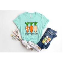 happy easter carrot shirt, easter bunny shirt, happy