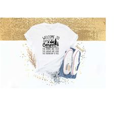 welcome to camper shirt, vacation shirt, summer vacation,
