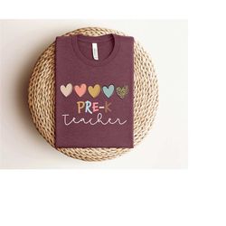 pre-k teacher shirt, hello pre-k shirt, preschool crew,