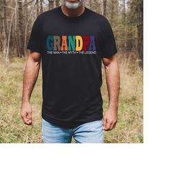 grandpa shirt for grandpa the man the myth