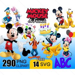 mickey mouse and friends bundle png