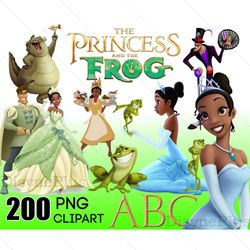 the princess and the frog bundle png