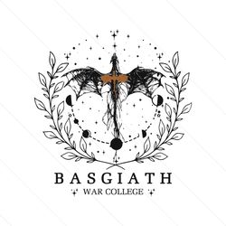 fourth wing basgiath war college svg